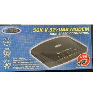 Dynex DX-M300 56 Kbps Data Fax Modem